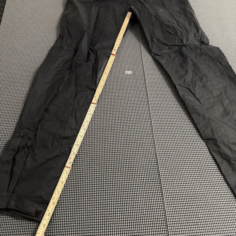 Eddie Bauer WeatherEdge Rain Pants Womens XS Black Ripstop Hiking Waterproof - Picture 5 of 7